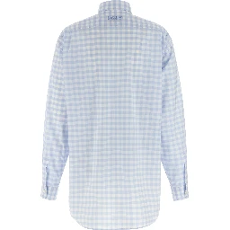 Blue Cotton Blouse