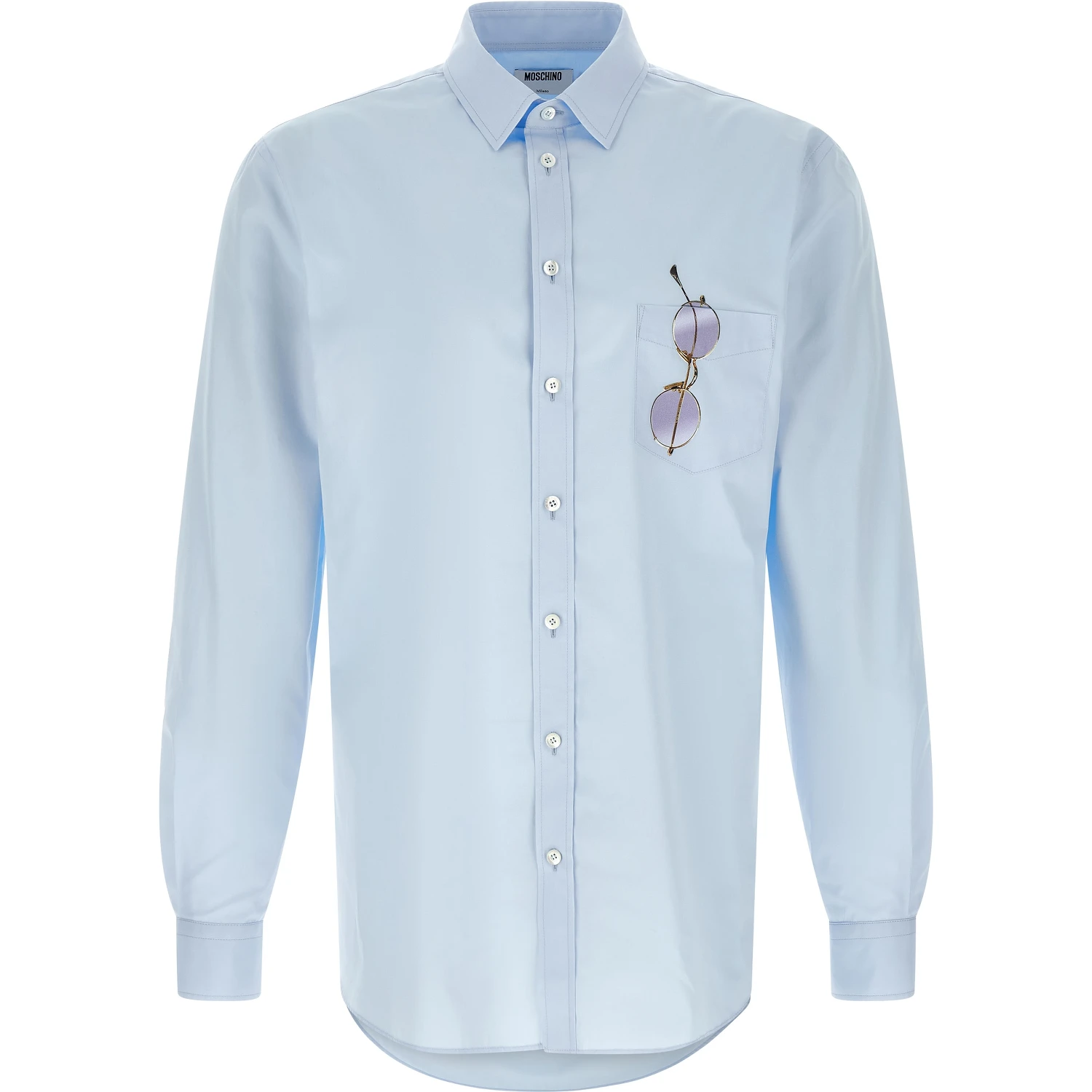 Blue Cotton Blouse