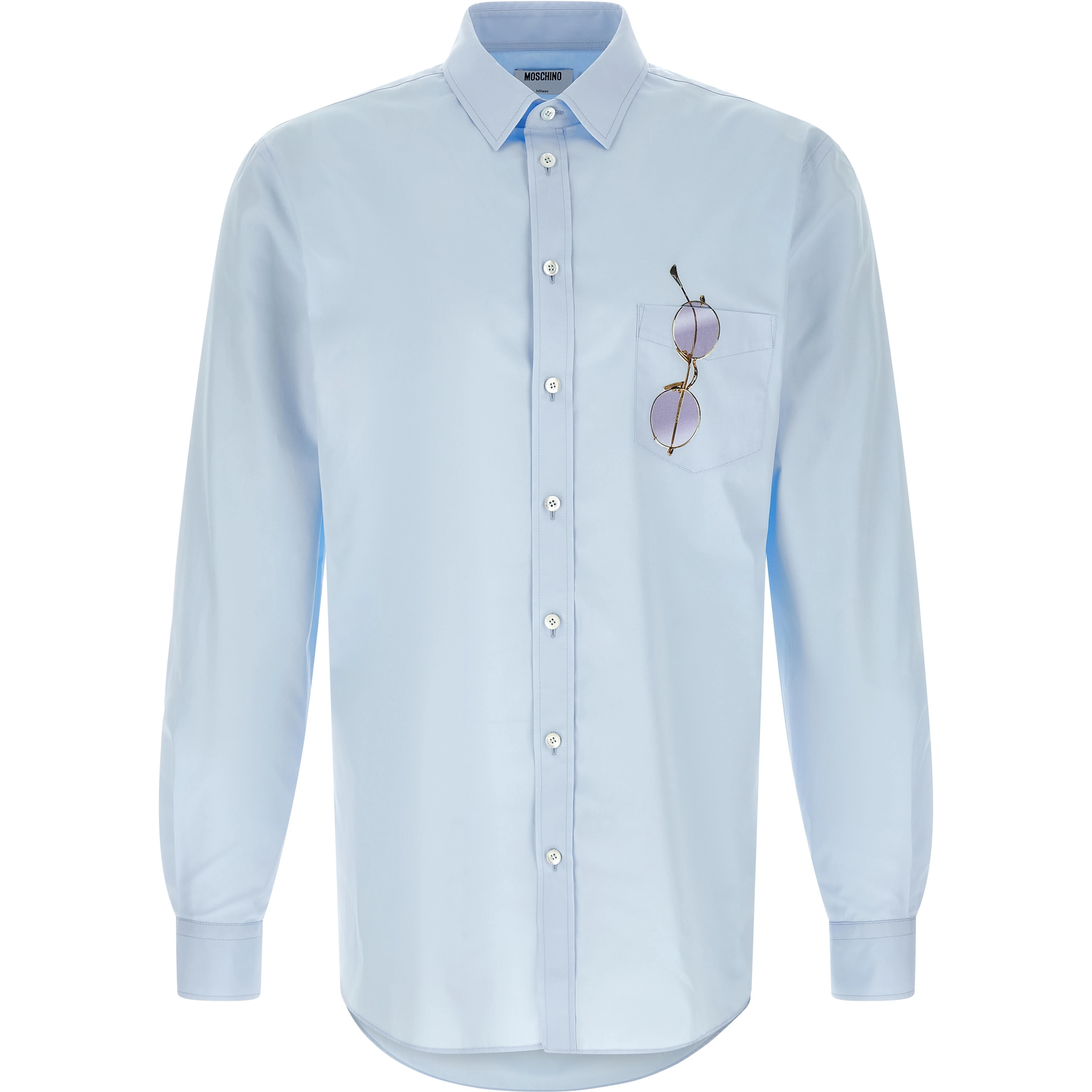 Blue Cotton Blouse