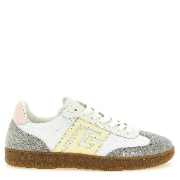 Multicolor Polyamide Low Top Sneakers