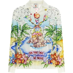 Multicolor Silk Blouse