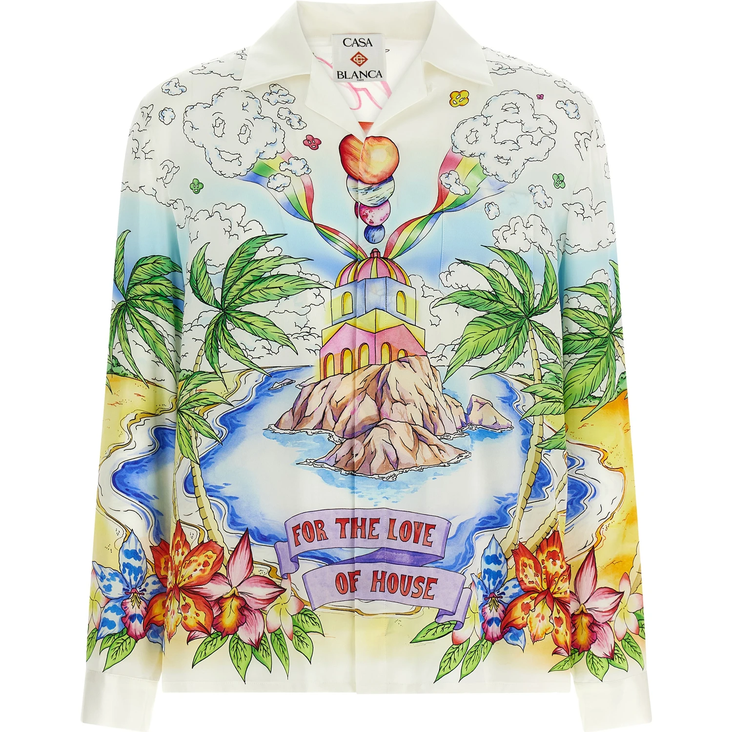 Multicolor Silk Blouse