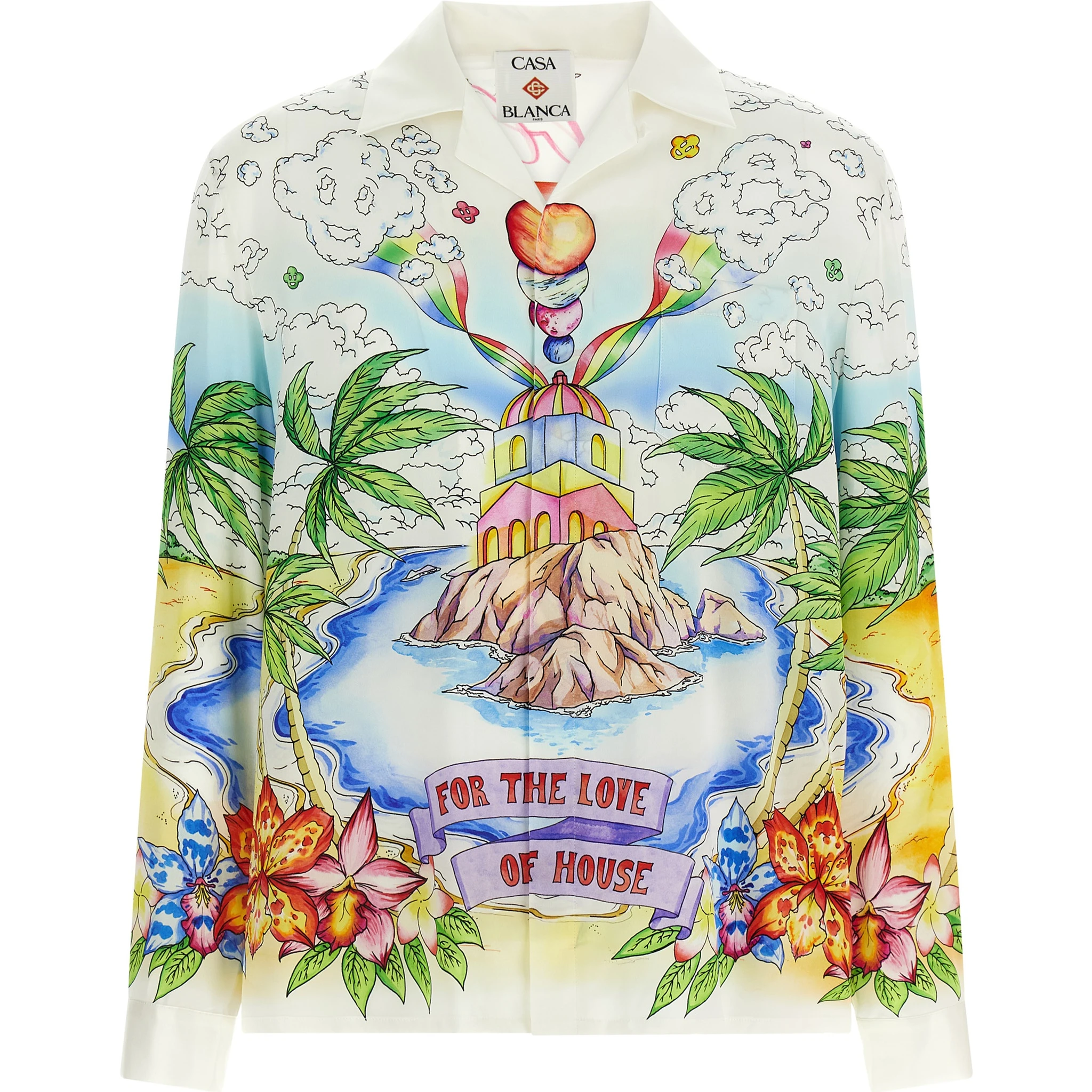 Multicolor Silk Blouse