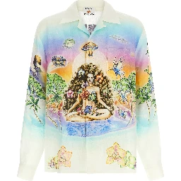 Multicolor Linen Blouse