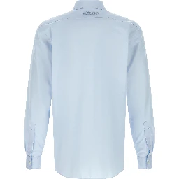 Blue Cotton Blouse