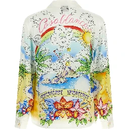 Multicolor Silk Blouse