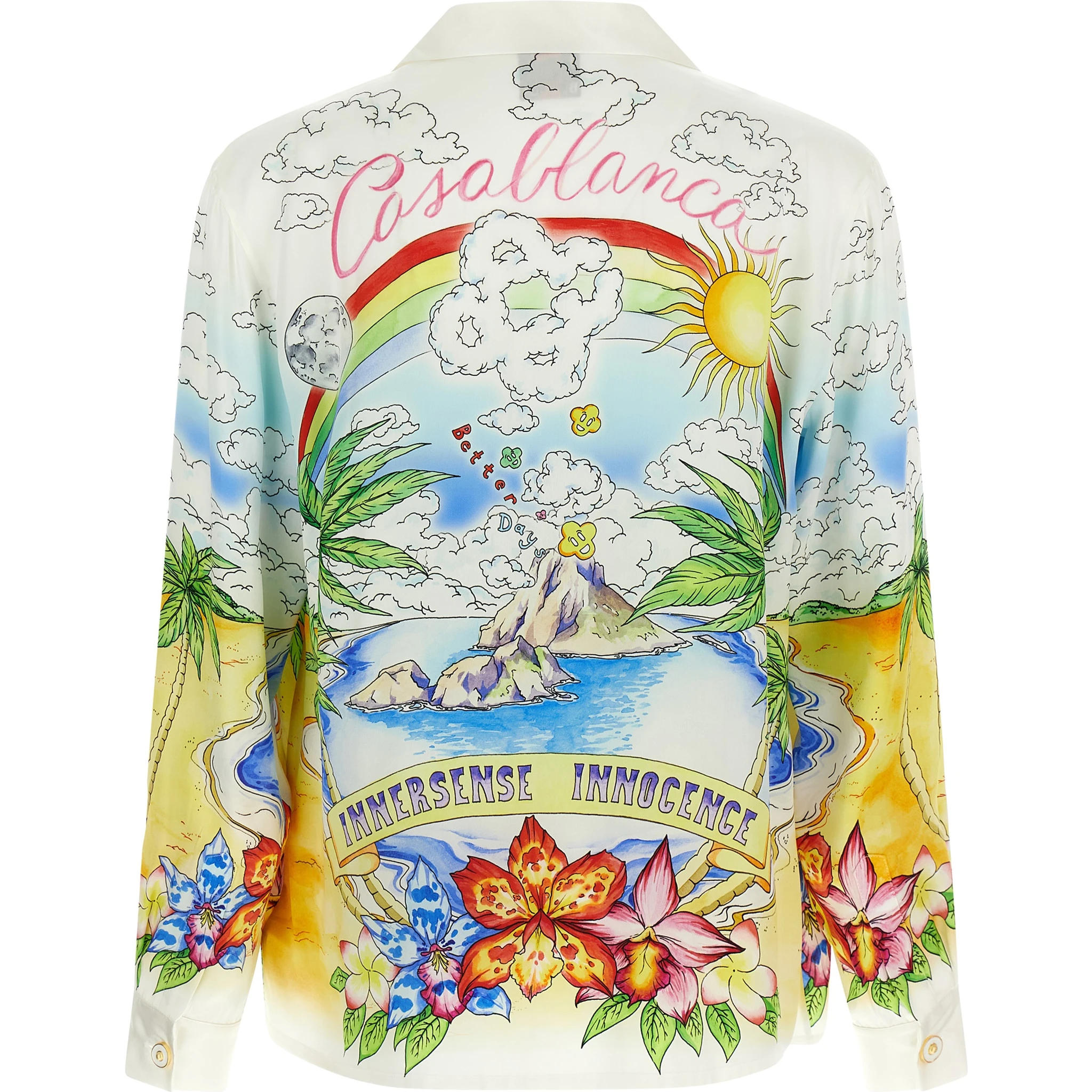 Multicolor Silk Blouse
