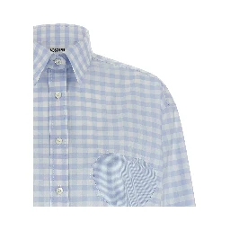 Blue Cotton Blouse