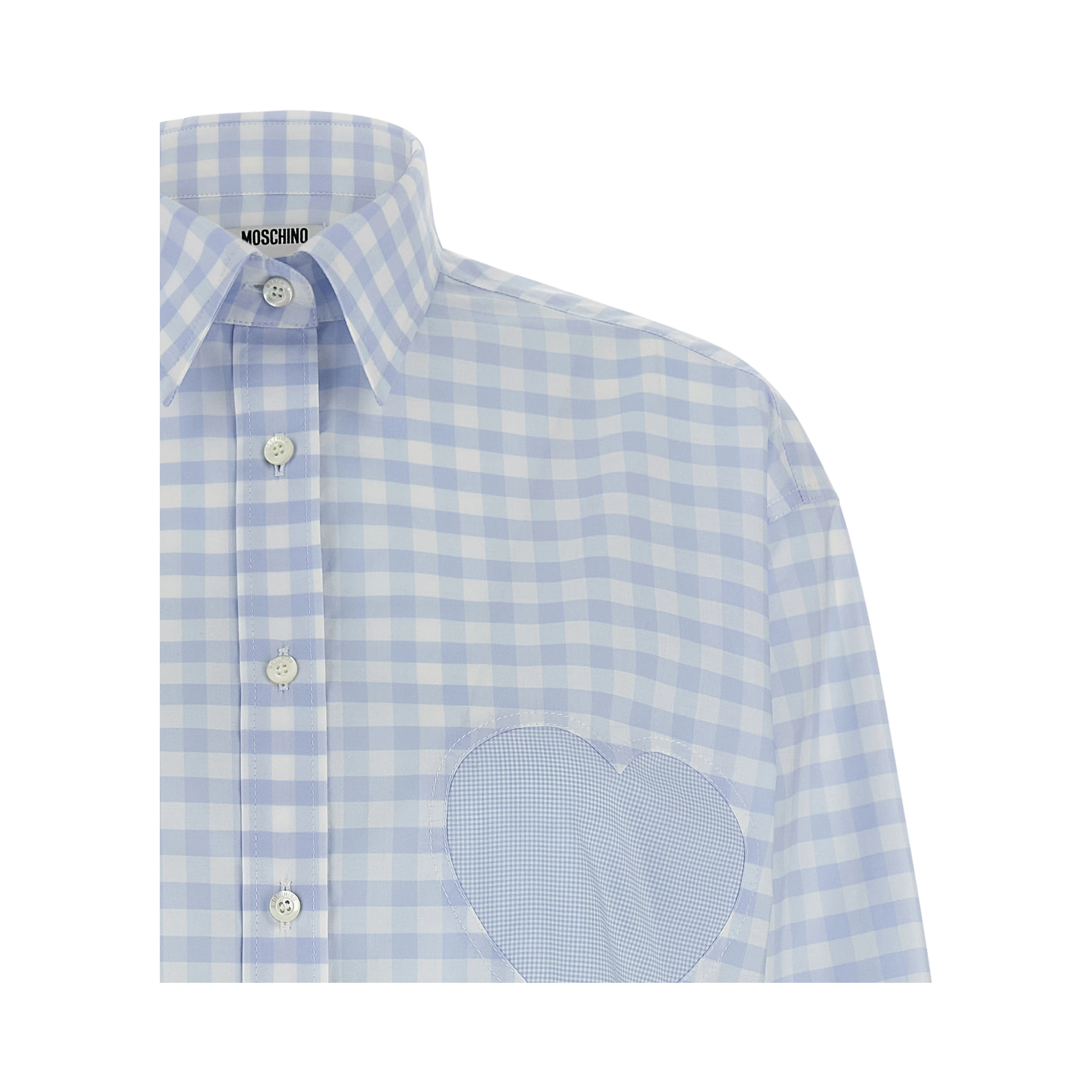 Blue Cotton Blouse