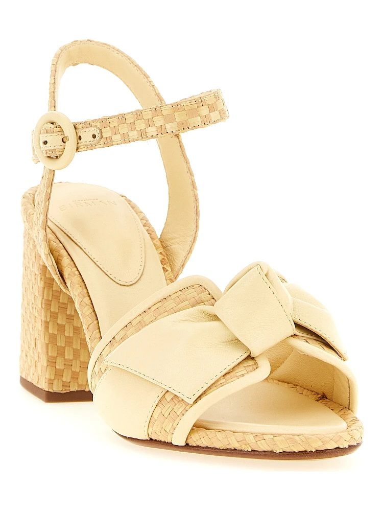 Bicolor Cowhide Platform Sandals alternative