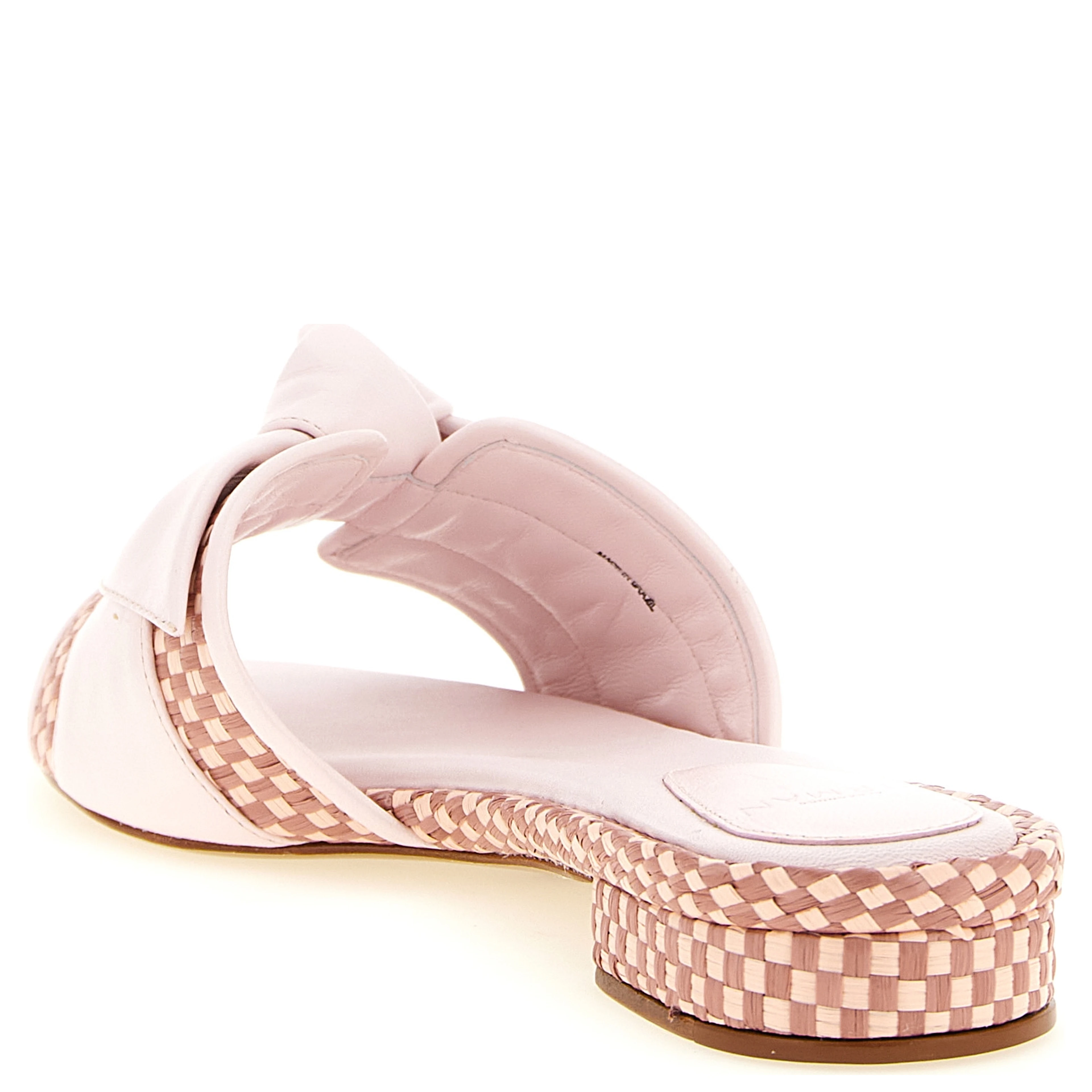 Multicolor Cowhide Slides