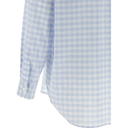 Blue Cotton Blouse
