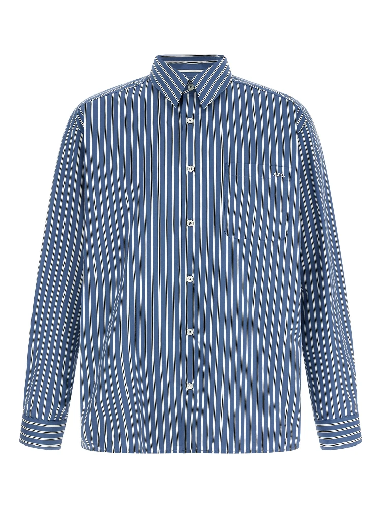 Blue Cotton Blouse