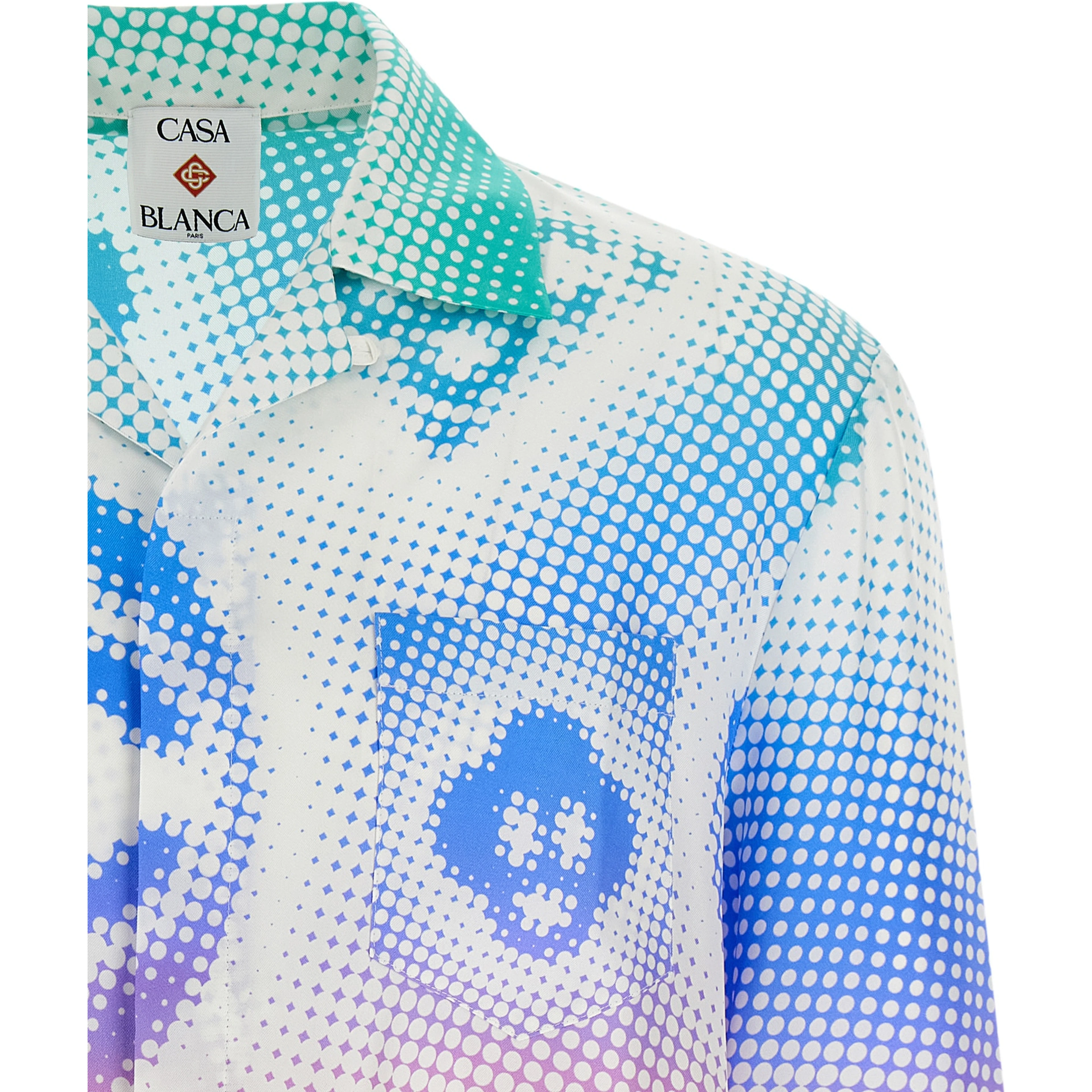 Multicolor Silk Blouse