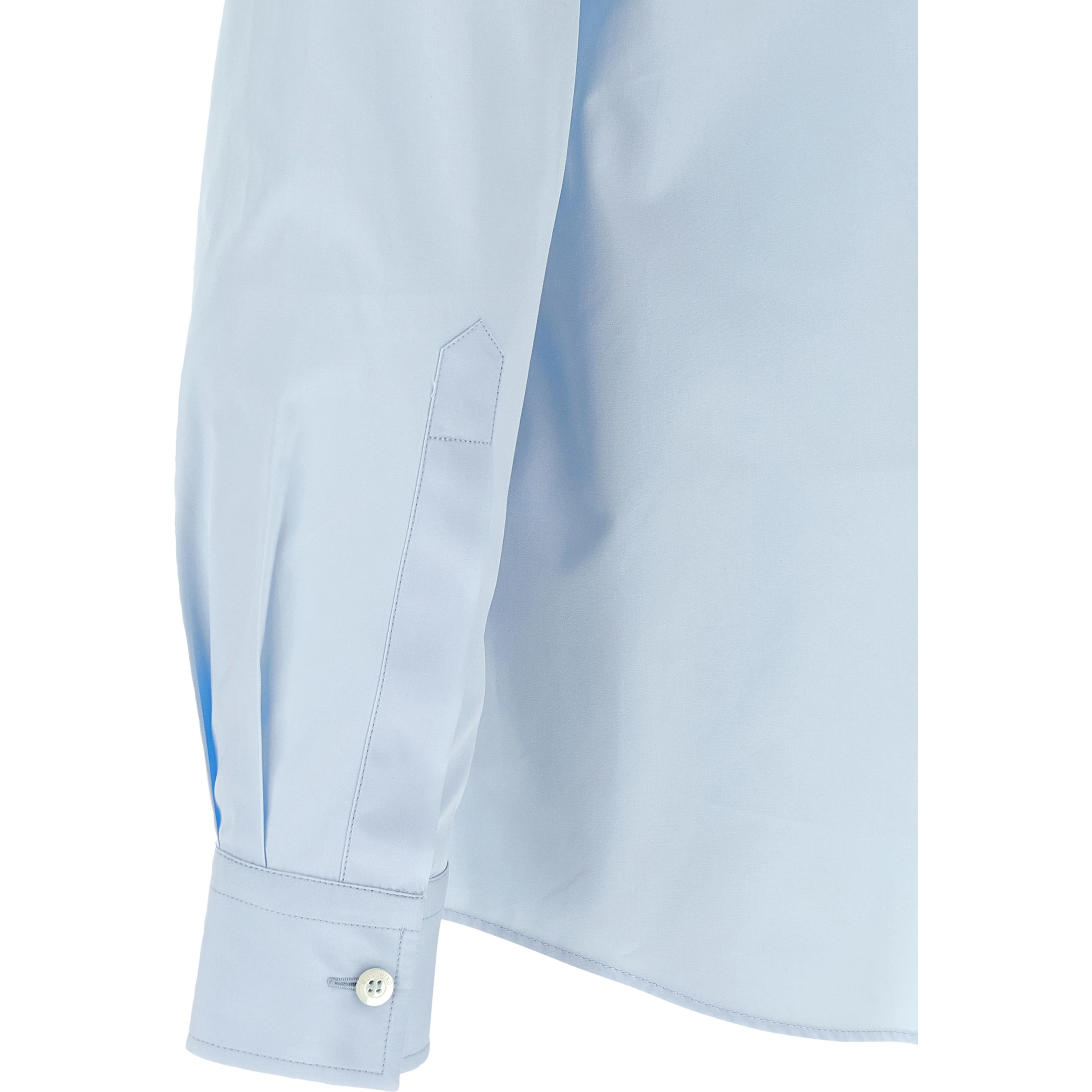 Blue Cotton Blouse