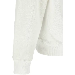 White Organic Cotton Sweatshirt