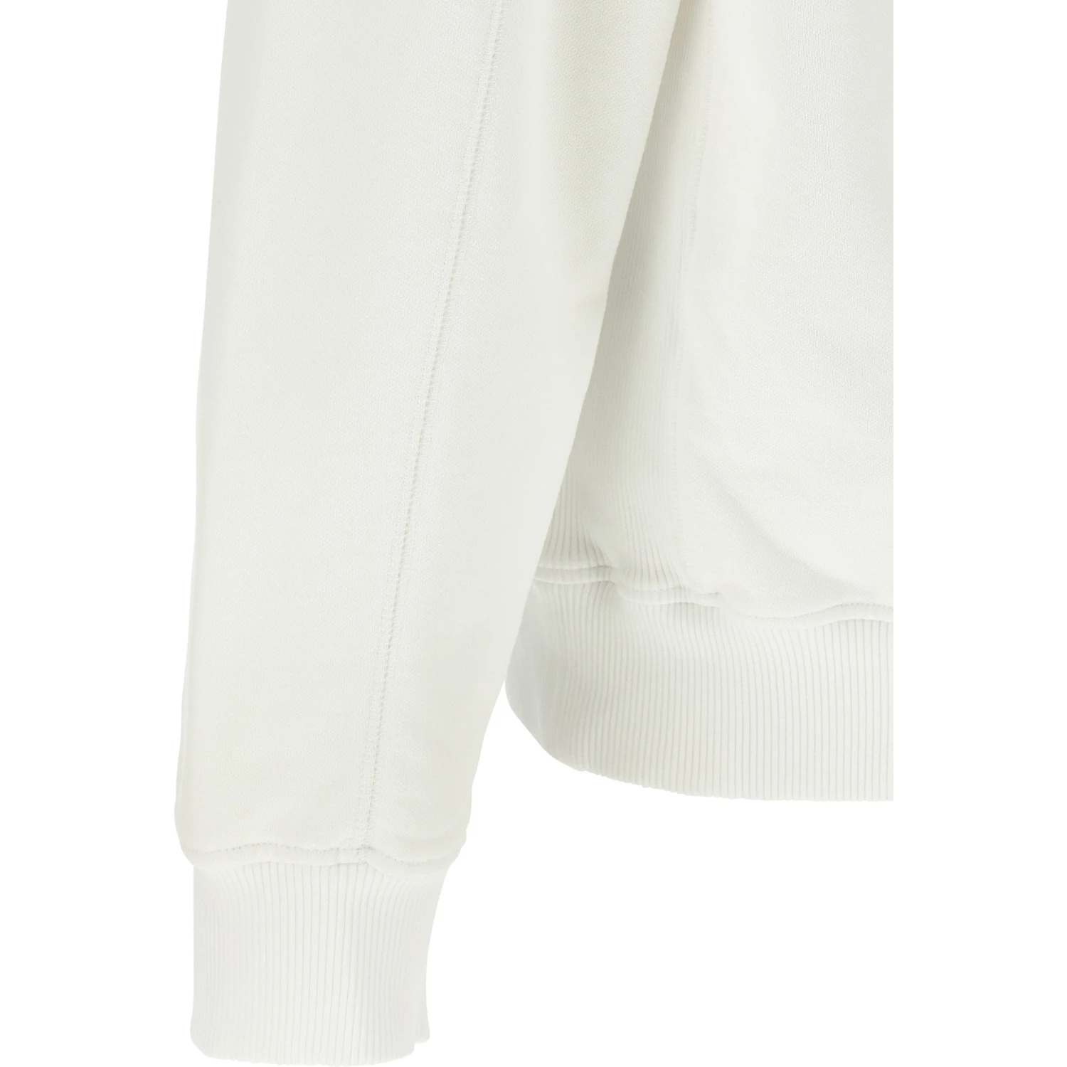 White Organic Cotton Sweatshirt