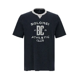 Blue Cotton T-Shirt