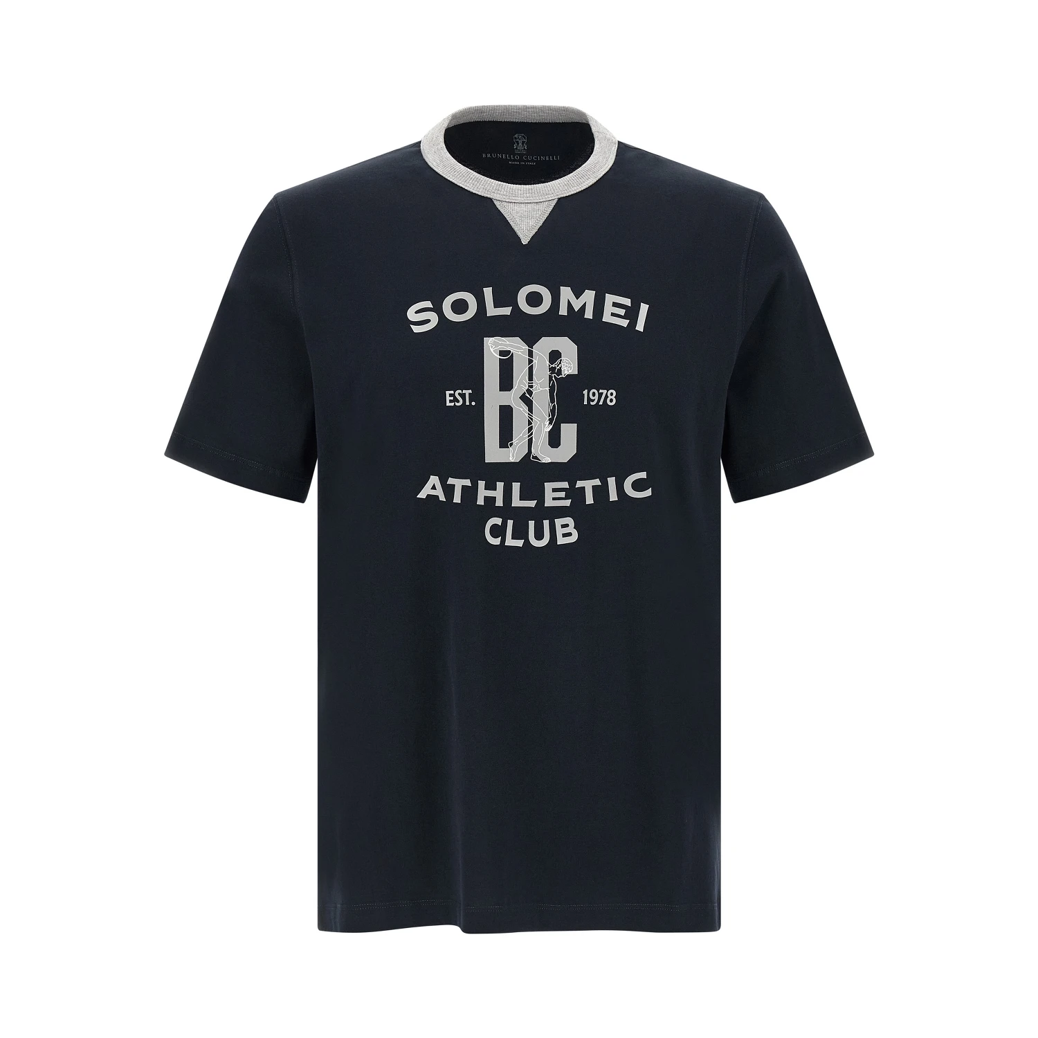 Blue Cotton T-Shirt