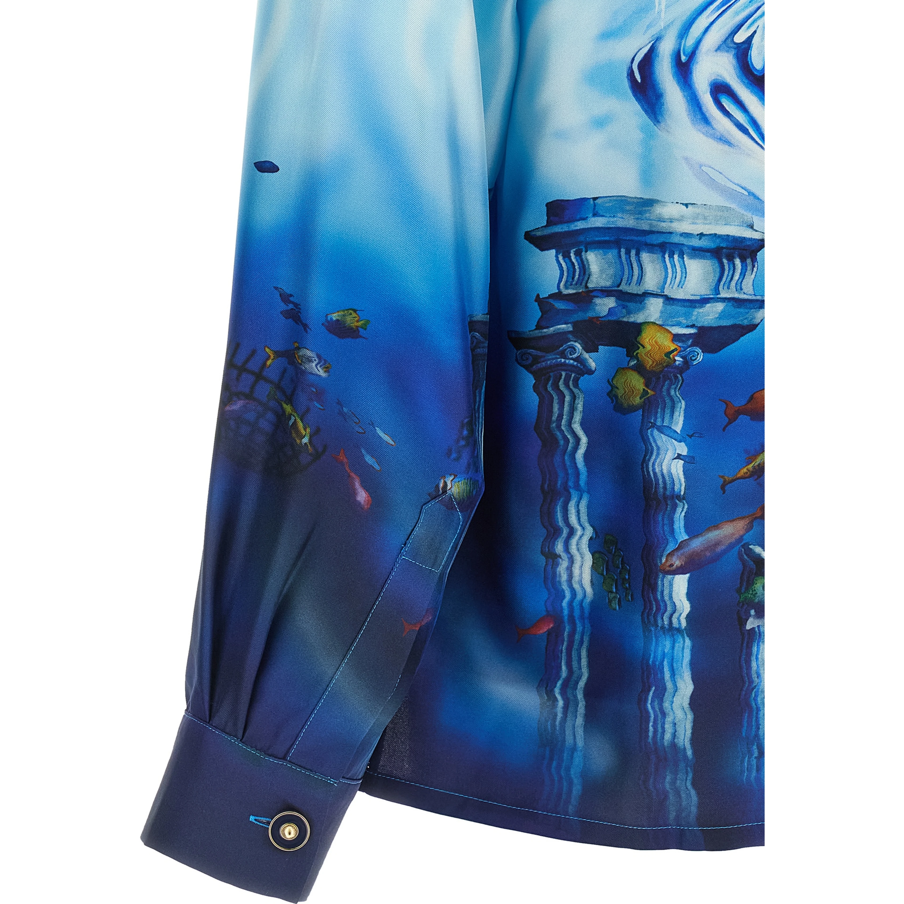 Multicolor Silk Blouse