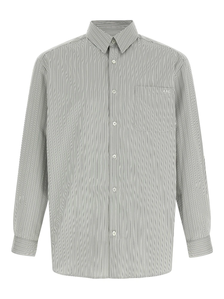Gray Cotton Blouse