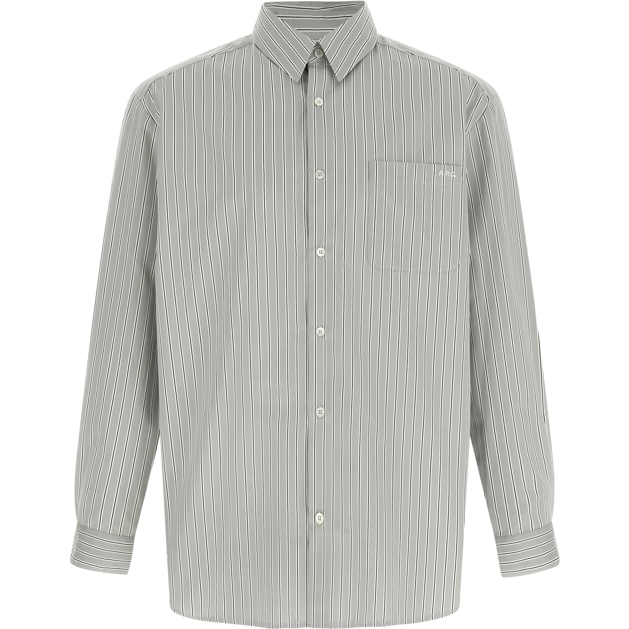 Gray Cotton Blouse