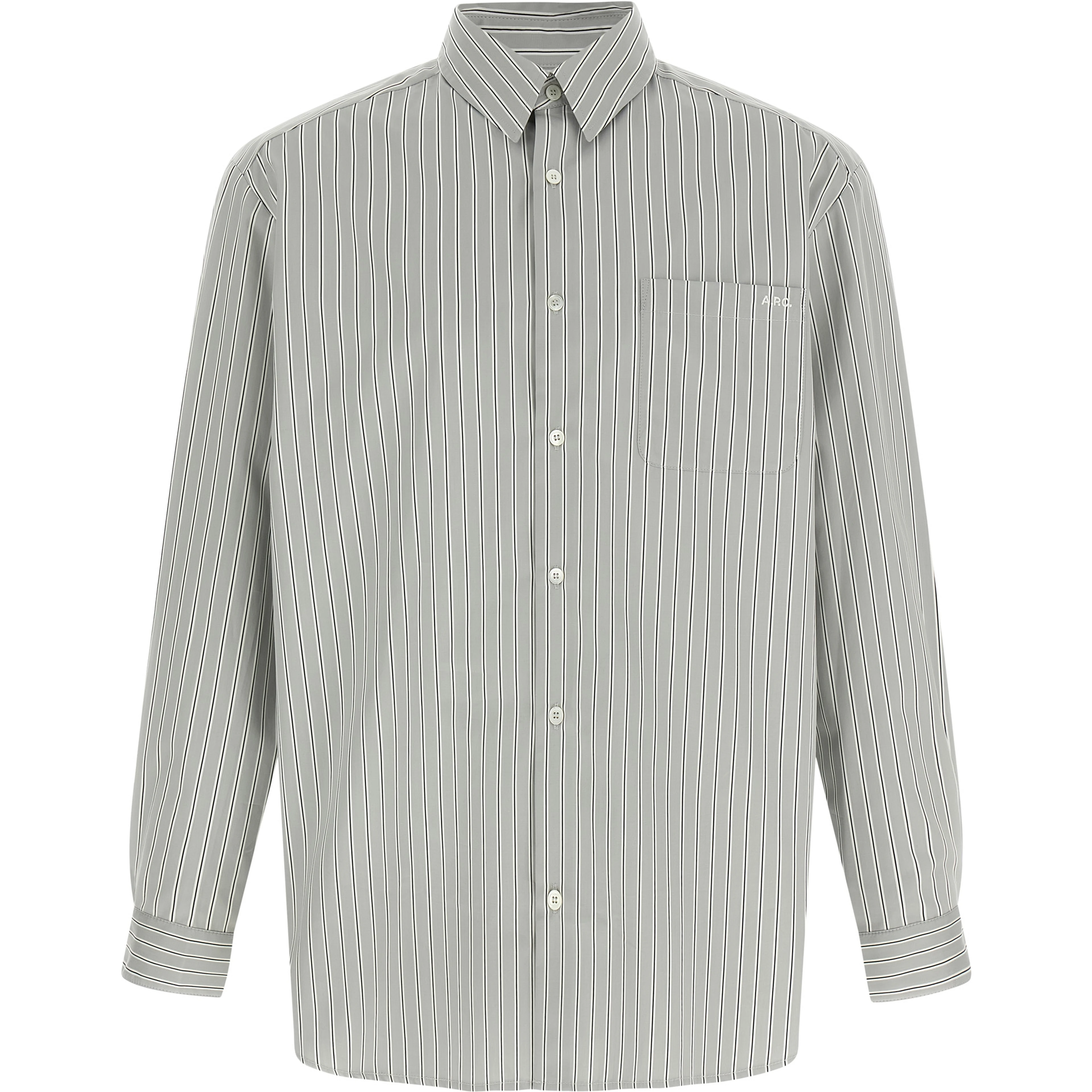 Gray Cotton Blouse