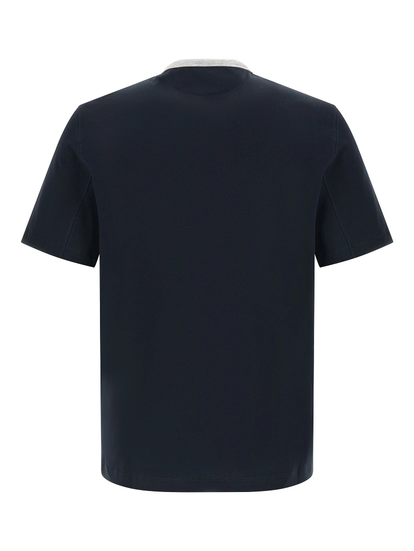 Blue Cotton T-Shirt