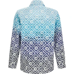Blue Cotton Shell Jacket