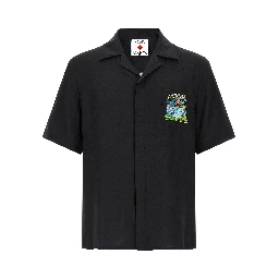 Black Silk Blouse