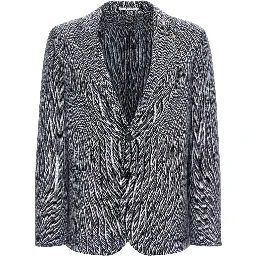 Blue Linen Blazer