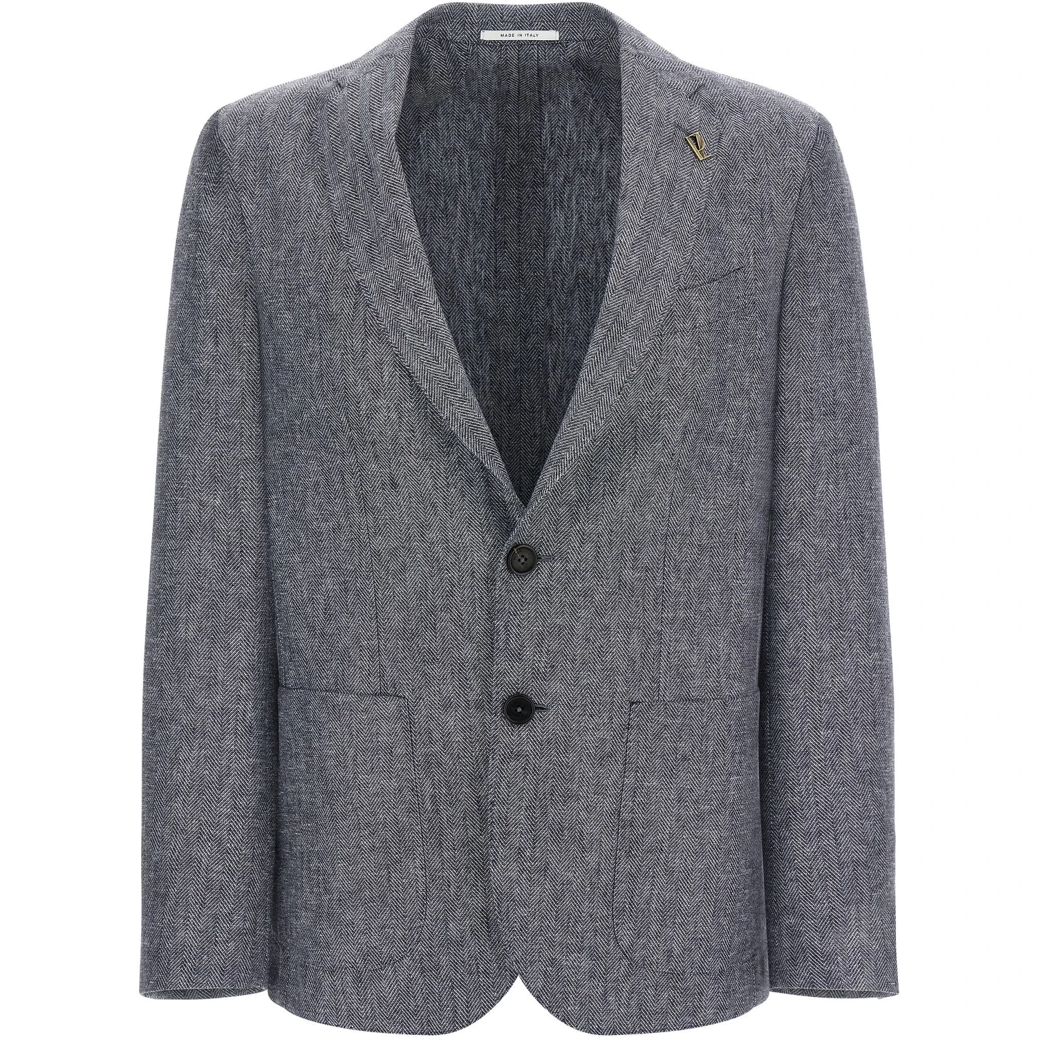 Blue Linen Blazer