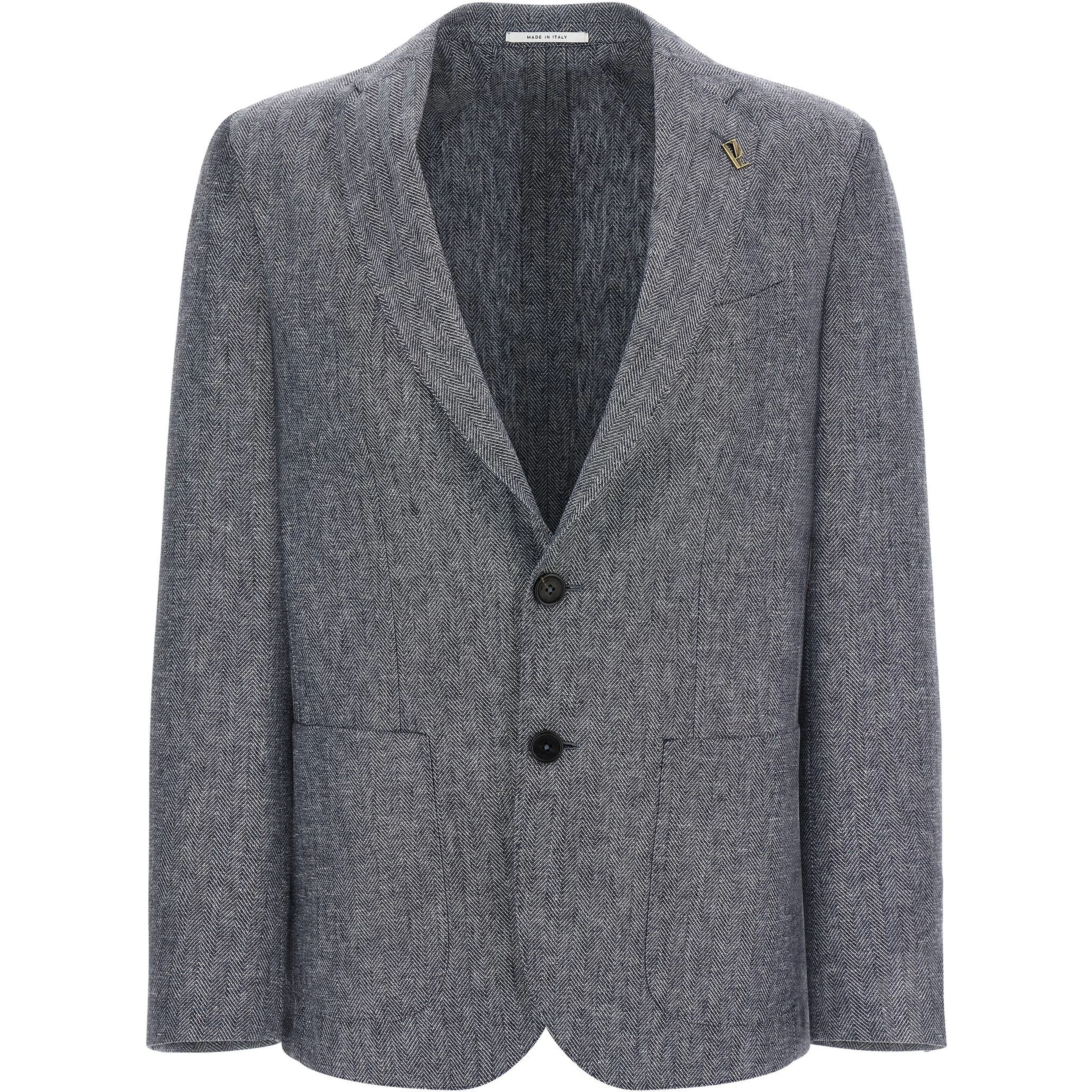 Blue Linen Blazer