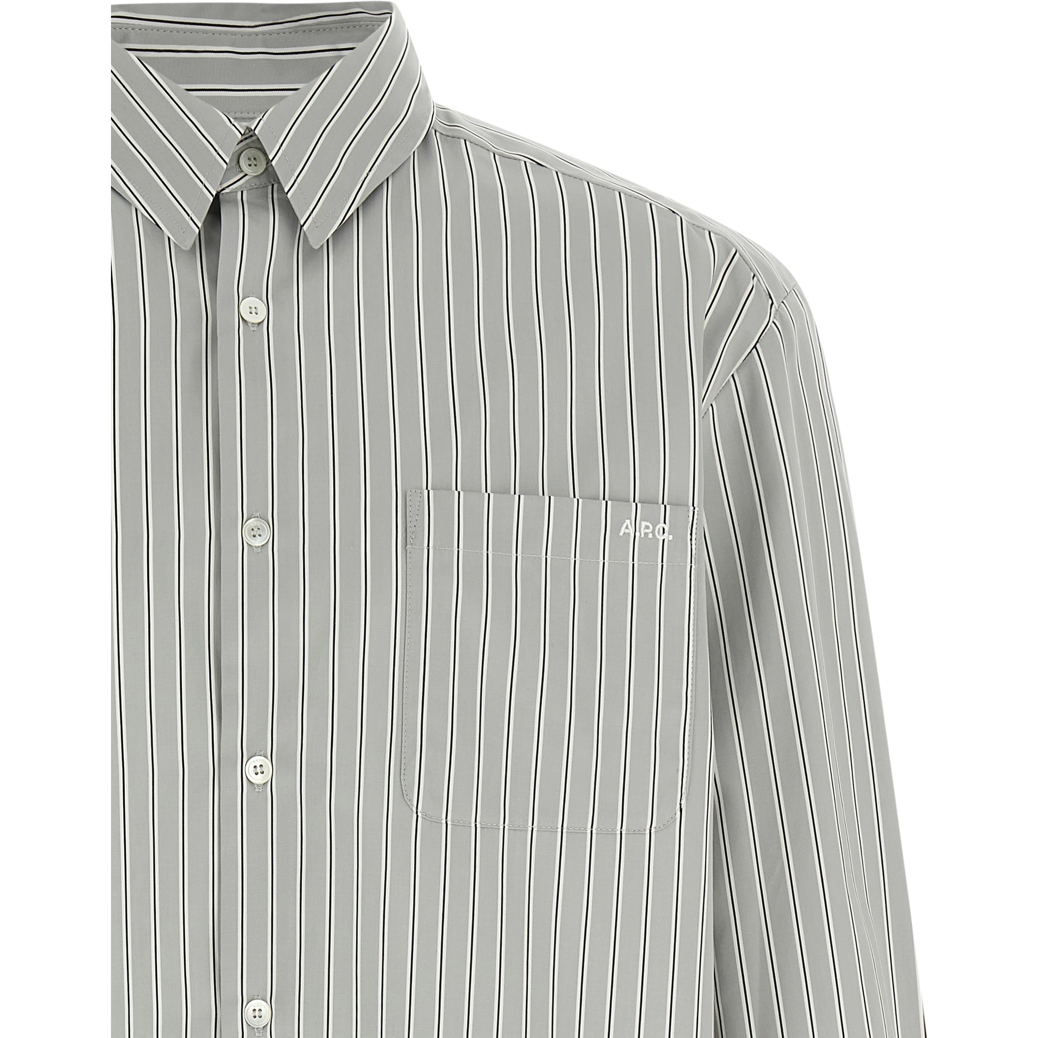 Gray Cotton Blouse