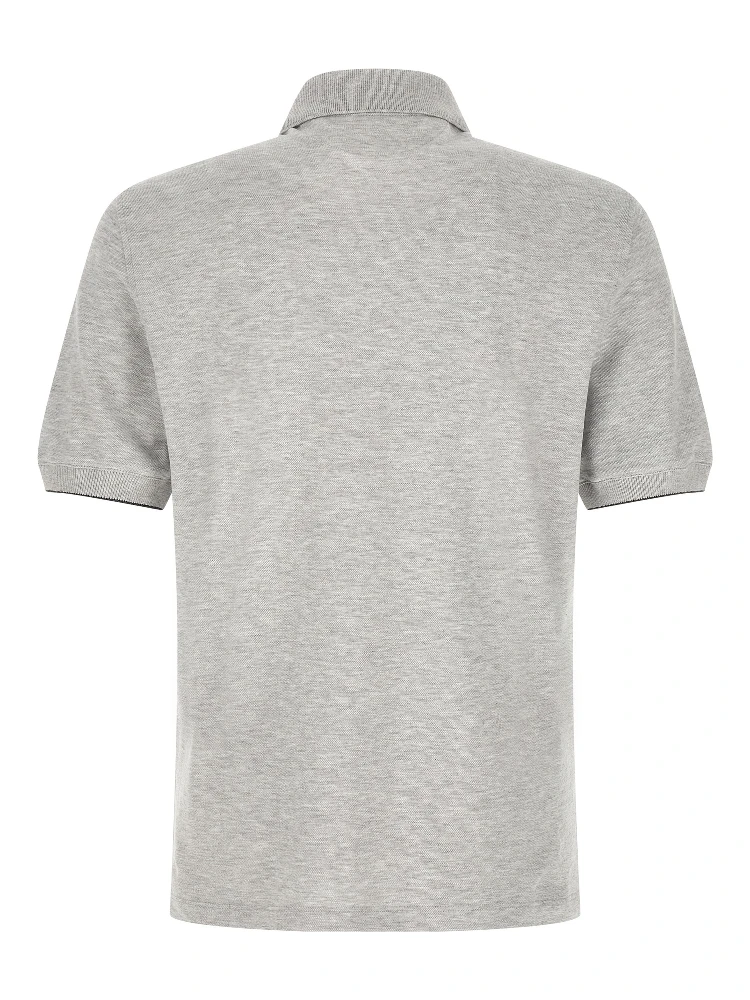 Gray Cotton Polo Shirt alternative