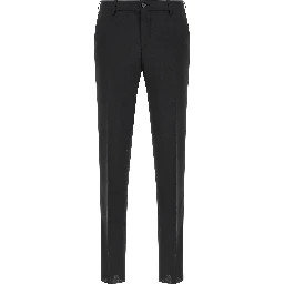 Black Wool Two-Piece Suit