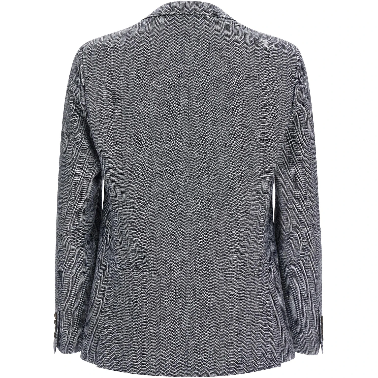 Blue Linen Blazer