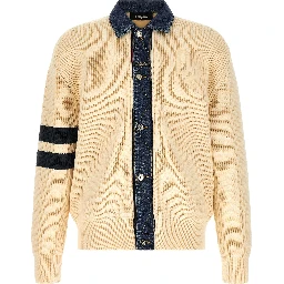 Beige Cotton Cardigan
