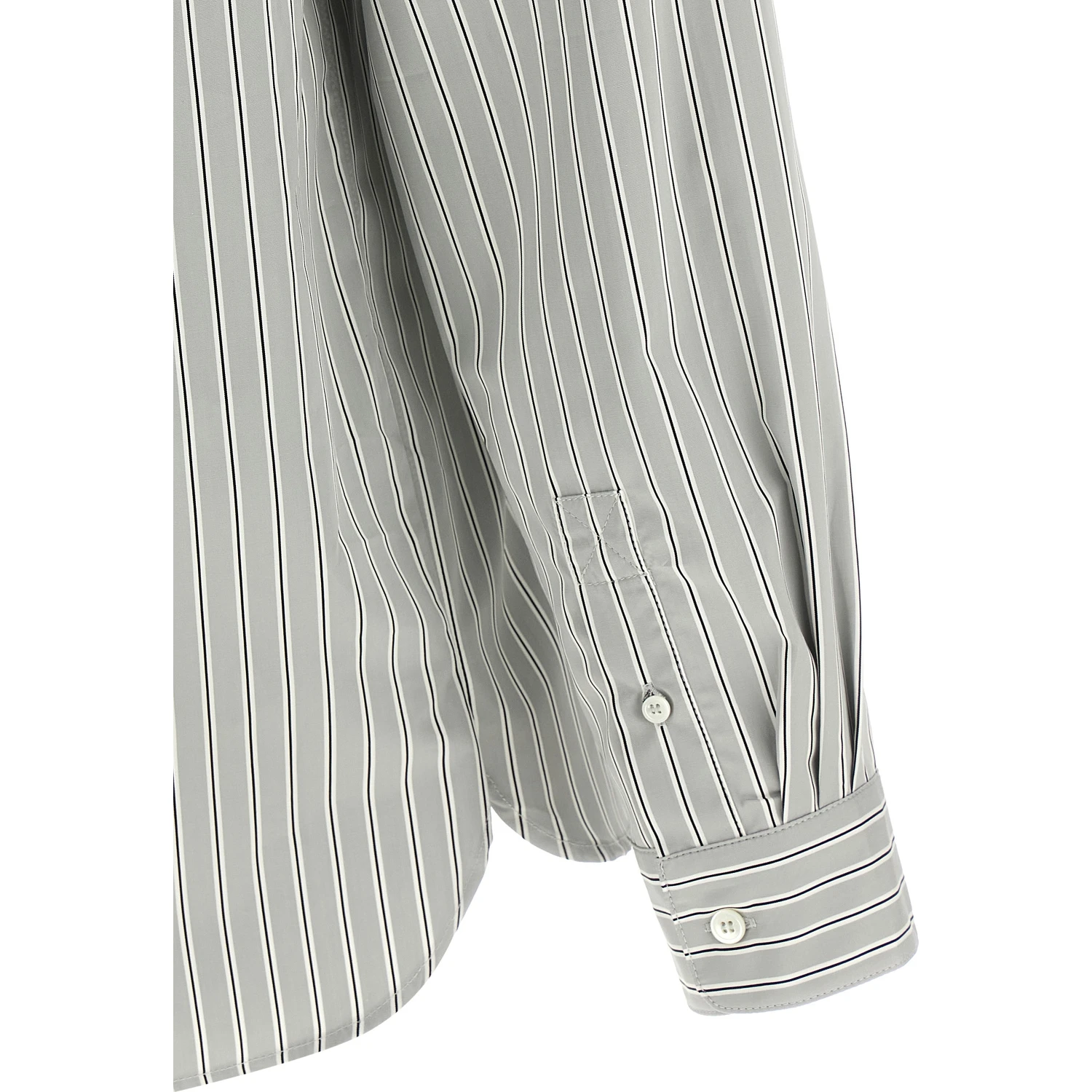 Gray Cotton Blouse