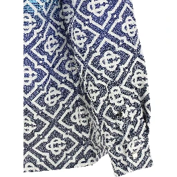 Blue Cotton Shell Jacket