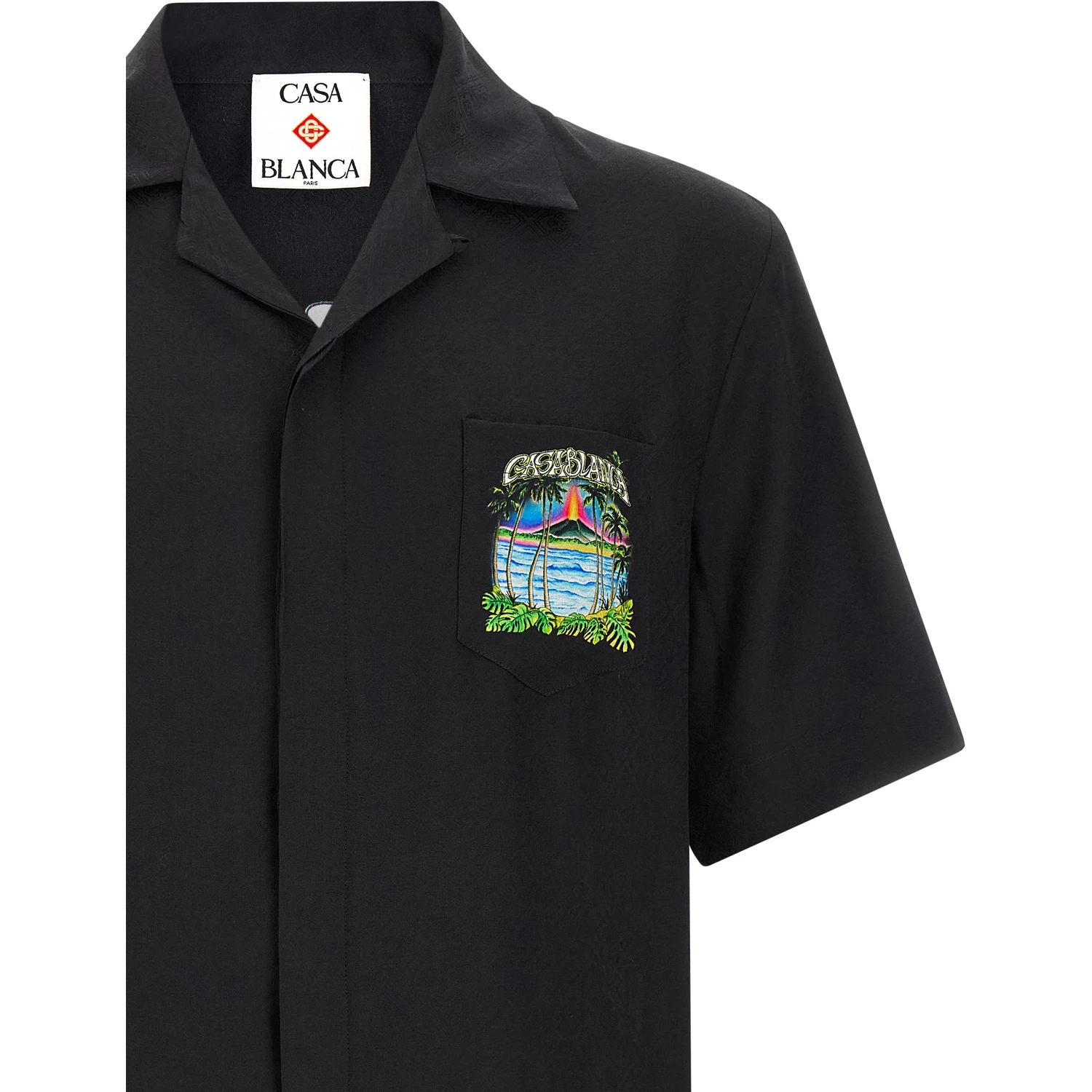 Black Silk Blouse