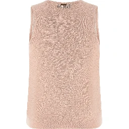 Multicolor Cotton Sleeveles T-Shirt