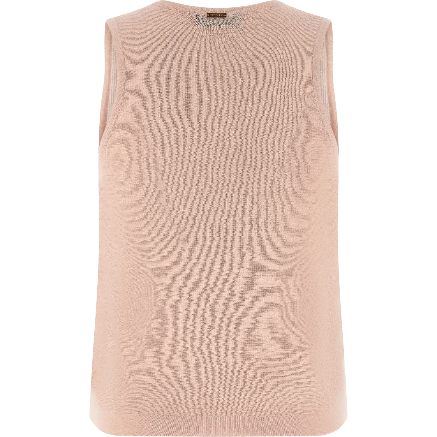 Multicolor Cotton Sleeveles T-Shirt