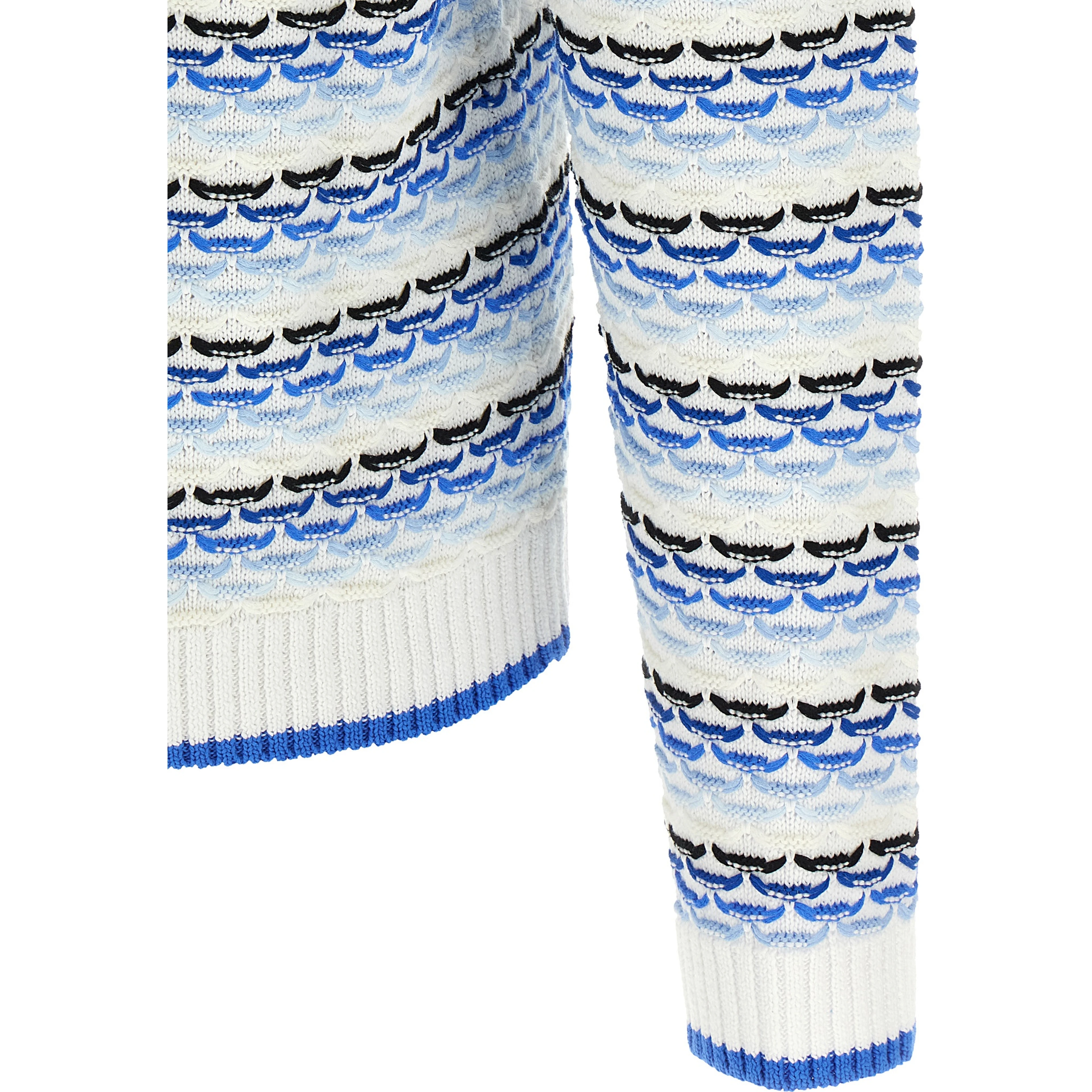 Blue Cotton Polo Shirt
