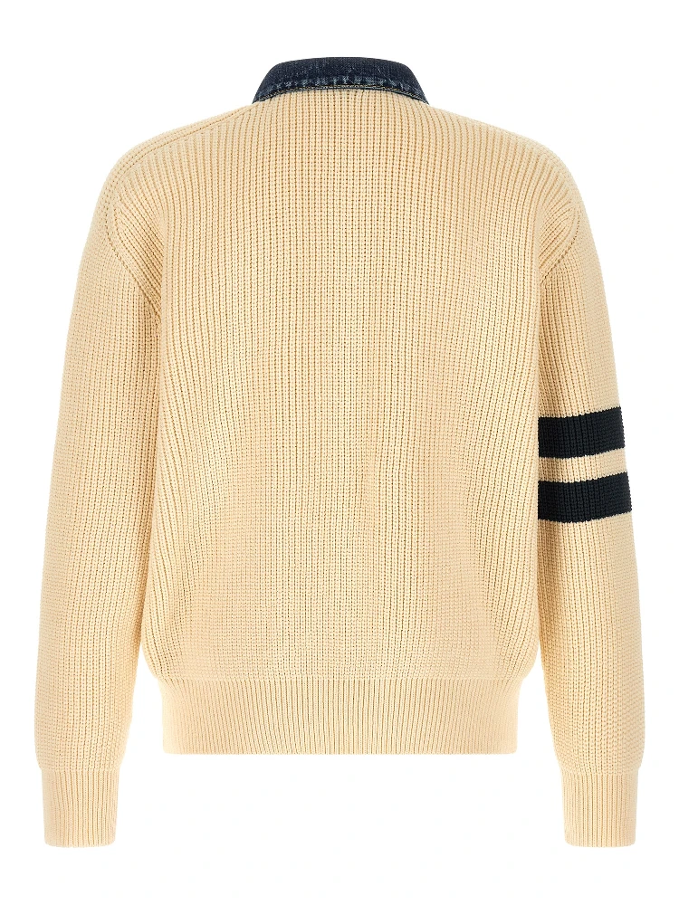 Beige Cotton Cardigan alternative