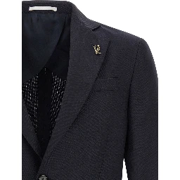 Blue Wool Blazer