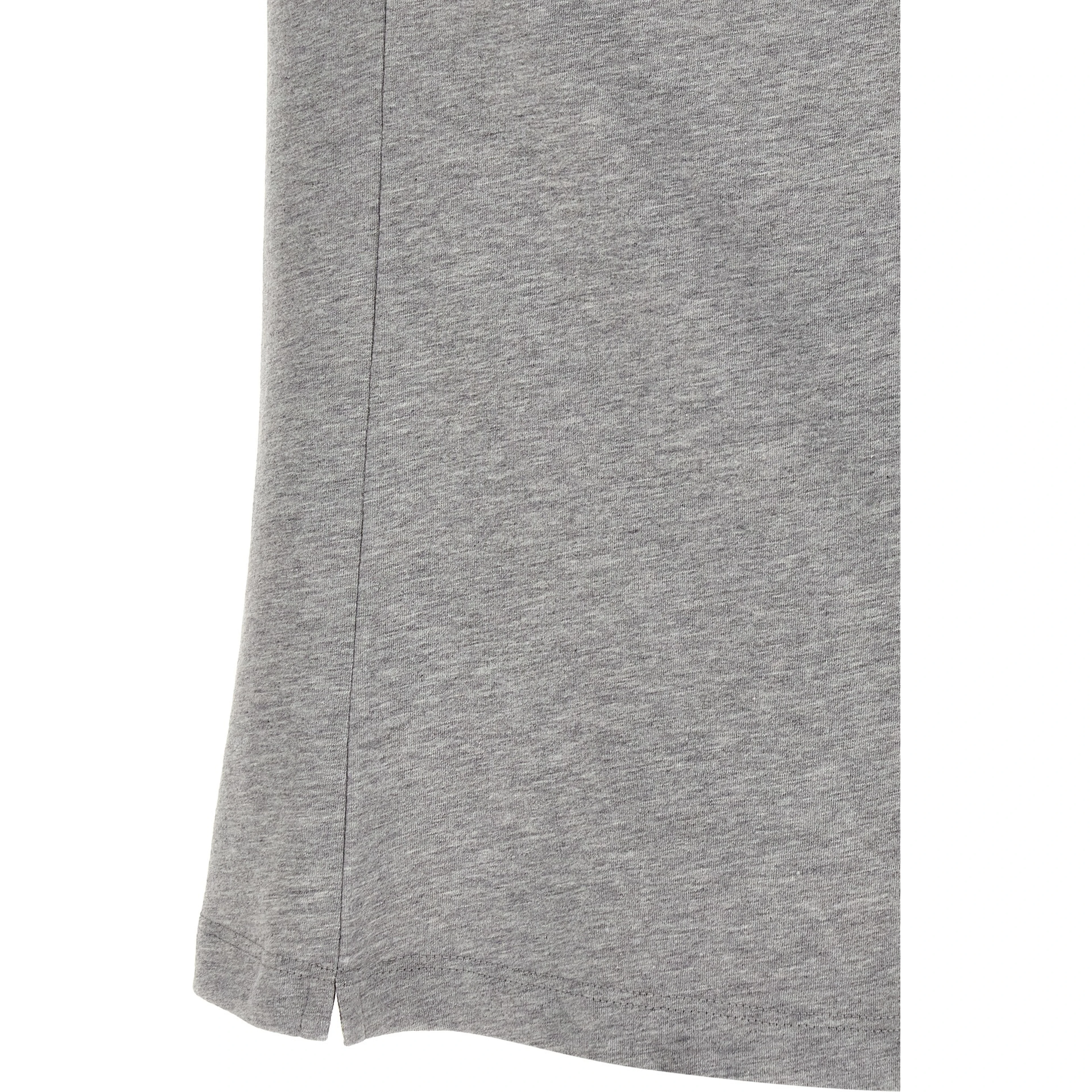 Gray Cotton Polo Shirt