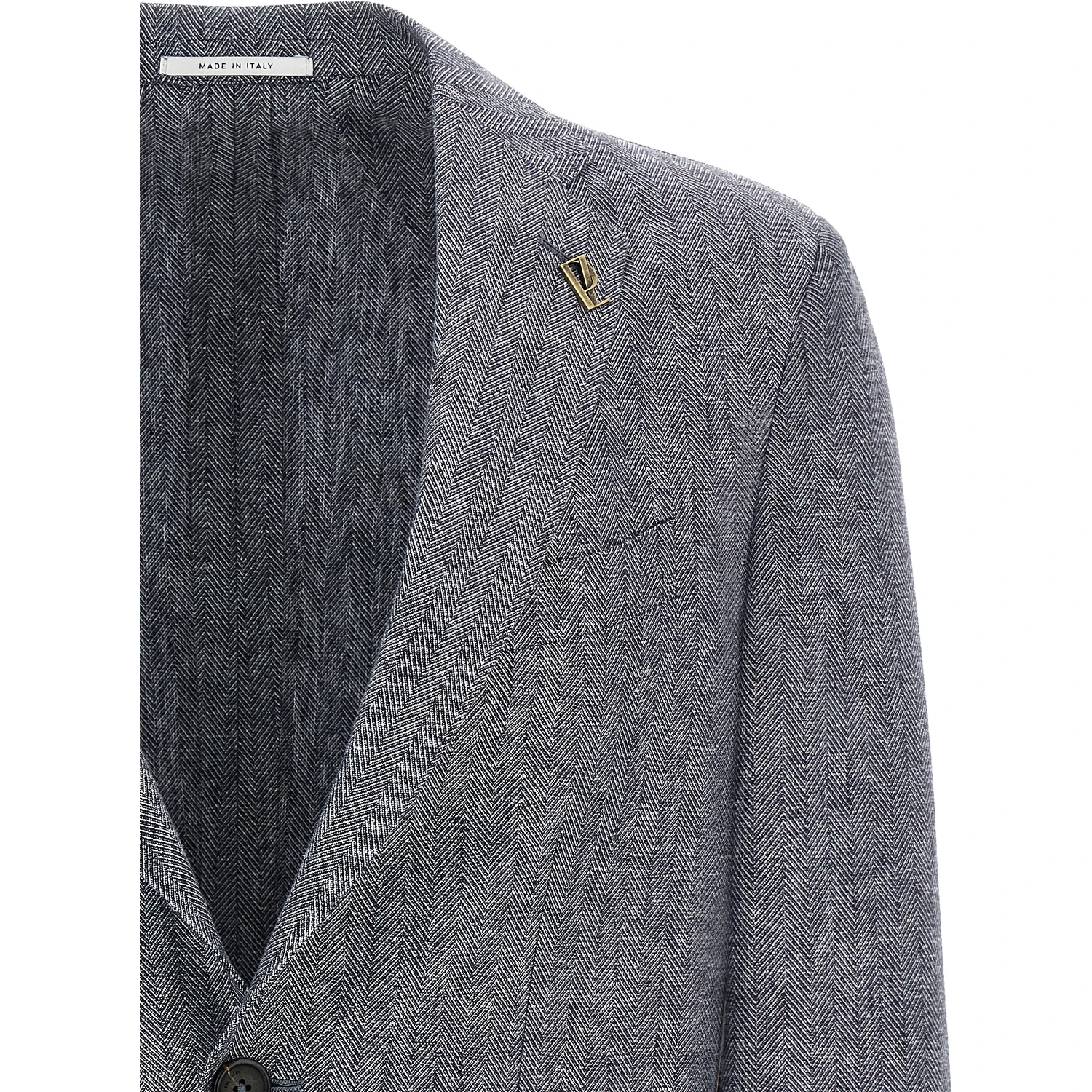Blue Linen Blazer
