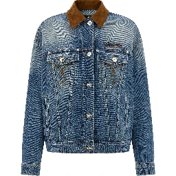 Blue Cotton Denim Jacket