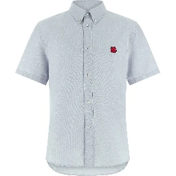 Blue Cotton Blouse